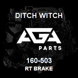 160-503 Ditch Witch RT BRAKE | AGA Parts
