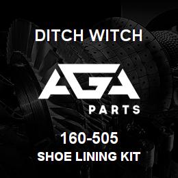 160-505 Ditch Witch SHOE LINING KIT | AGA Parts