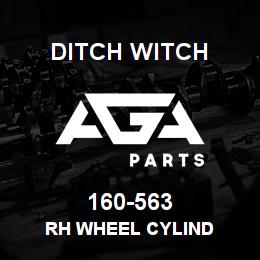 160-563 Ditch Witch RH WHEEL CYLIND | AGA Parts