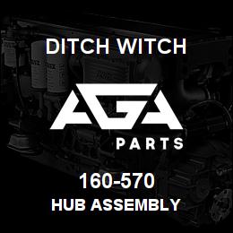 160-570 Ditch Witch HUB ASSEMBLY | AGA Parts