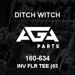 160-634 Ditch Witch INV FLR TEE (03 | AGA Parts