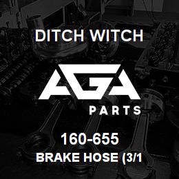 160-655 Ditch Witch BRAKE HOSE (3/1 | AGA Parts