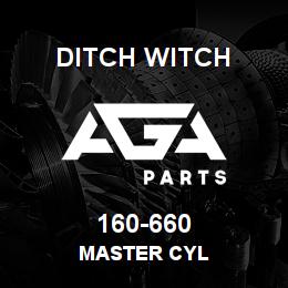 160-660 Ditch Witch MASTER CYL | AGA Parts
