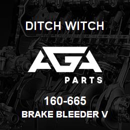 160-665 Ditch Witch BRAKE BLEEDER V | AGA Parts
