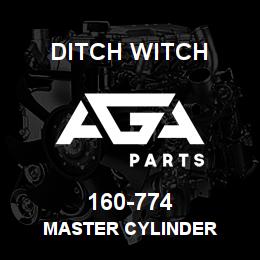 160-774 Ditch Witch MASTER CYLINDER | AGA Parts