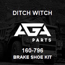 160-796 Ditch Witch BRAKE SHOE KIT | AGA Parts