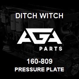 160-809 Ditch Witch PRESSURE PLATE | AGA Parts