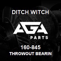 160-845 Ditch Witch THROWOUT BEARIN | AGA Parts