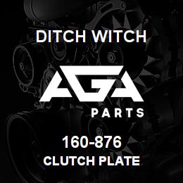 160-876 Ditch Witch CLUTCH PLATE | AGA Parts
