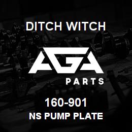 160-901 Ditch Witch NS PUMP PLATE | AGA Parts