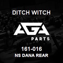 161-016 Ditch Witch NS DANA REAR | AGA Parts