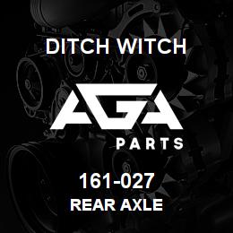 161-027 Ditch Witch REAR AXLE | AGA Parts