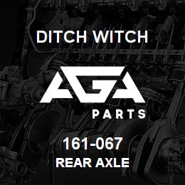 161-067 Ditch Witch REAR AXLE | AGA Parts