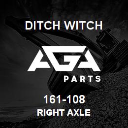 161-108 Ditch Witch RIGHT AXLE | AGA Parts