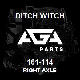 161-114 Ditch Witch RIGHT AXLE | AGA Parts