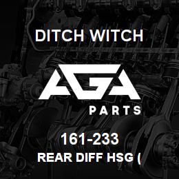 161-233 Ditch Witch REAR DIFF HSG ( | AGA Parts