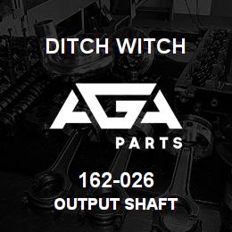 162-026 Ditch Witch OUTPUT SHAFT | AGA Parts