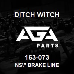 163-073 Ditch Witch NS" BRAKE LINE | AGA Parts