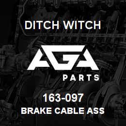 163-097 Ditch Witch BRAKE CABLE ASS | AGA Parts