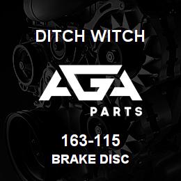 163-115 Ditch Witch BRAKE DISC | AGA Parts