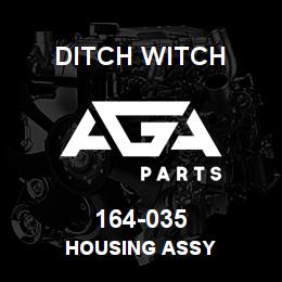 164-035 Ditch Witch HOUSING ASSY | AGA Parts