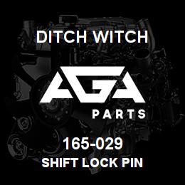 165-029 Ditch Witch SHIFT LOCK PIN | AGA Parts