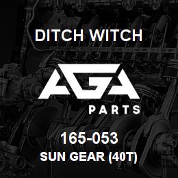 165-053 Ditch Witch SUN GEAR (40T) | AGA Parts