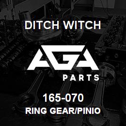 165-070 Ditch Witch RING GEAR/PINIO | AGA Parts