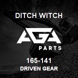 165-141 Ditch Witch DRIVEN GEAR | AGA Parts