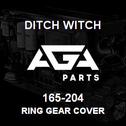 165-204 Ditch Witch RING GEAR COVER | AGA Parts