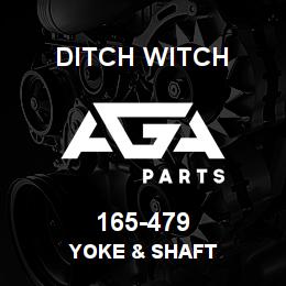 165-479 Ditch Witch YOKE & SHAFT | AGA Parts