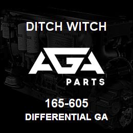 165-605 Ditch Witch DIFFERENTIAL GA | AGA Parts