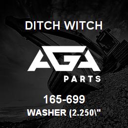 165-699 Ditch Witch WASHER (2.250" | AGA Parts
