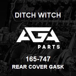 165-747 Ditch Witch REAR COVER GASK | AGA Parts