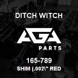 165-789 Ditch Witch SHIM (.002" RED | AGA Parts