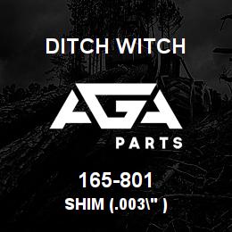 165-801 Ditch Witch SHIM (.003" ) | AGA Parts