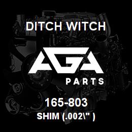 165-803 Ditch Witch SHIM (.002" ) | AGA Parts
