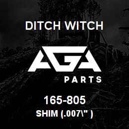 165-805 Ditch Witch SHIM (.007" ) | AGA Parts