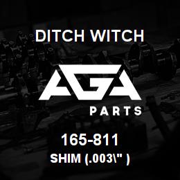 165-811 Ditch Witch SHIM (.003" ) | AGA Parts