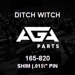165-820 Ditch Witch SHIM (.015" PIN | AGA Parts