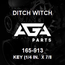165-913 Ditch Witch KEY (1/4 IN. X 7/8 | AGA Parts