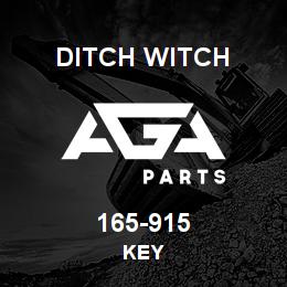 165-915 Ditch Witch KEY | AGA Parts