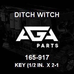 165-917 Ditch Witch KEY (1/2 IN. X 2-1 | AGA Parts