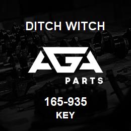 165-935 Ditch Witch KEY | AGA Parts