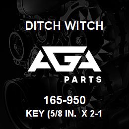 165-950 Ditch Witch KEY (5/8 IN. X 2-1 | AGA Parts