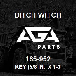 165-952 Ditch Witch KEY (5/8 IN. X 1-3 | AGA Parts
