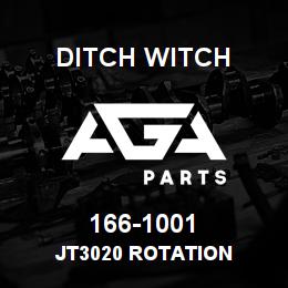 166-1001 Ditch Witch JT3020 ROTATION | AGA Parts