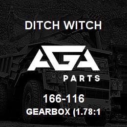 166-116 Ditch Witch GEARBOX (1.78:1 | AGA Parts