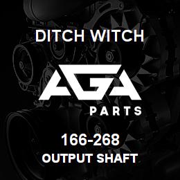 166-268 Ditch Witch OUTPUT SHAFT | AGA Parts