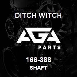 166-388 Ditch Witch SHAFT | AGA Parts